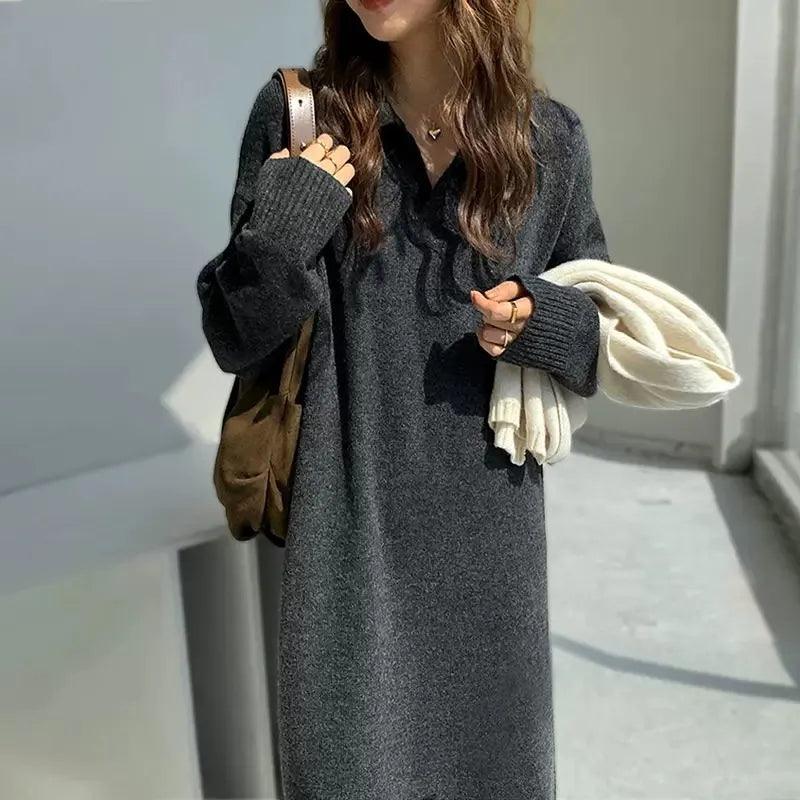 EB | Sweatkleid mit Bequemem Schnitt