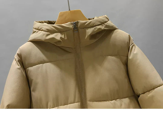 EB | Damen-Wintermantel Eleganter Puffermantel-Trend