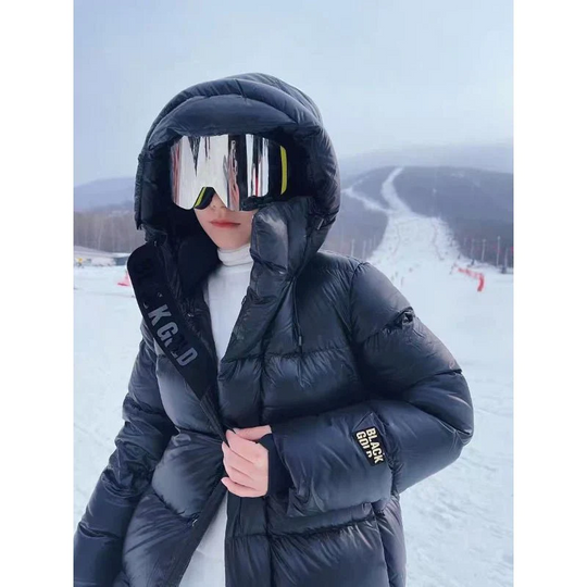 EB | Lange Daunenjacke - Ihr Modischer Begleiter für Herbst und Winter