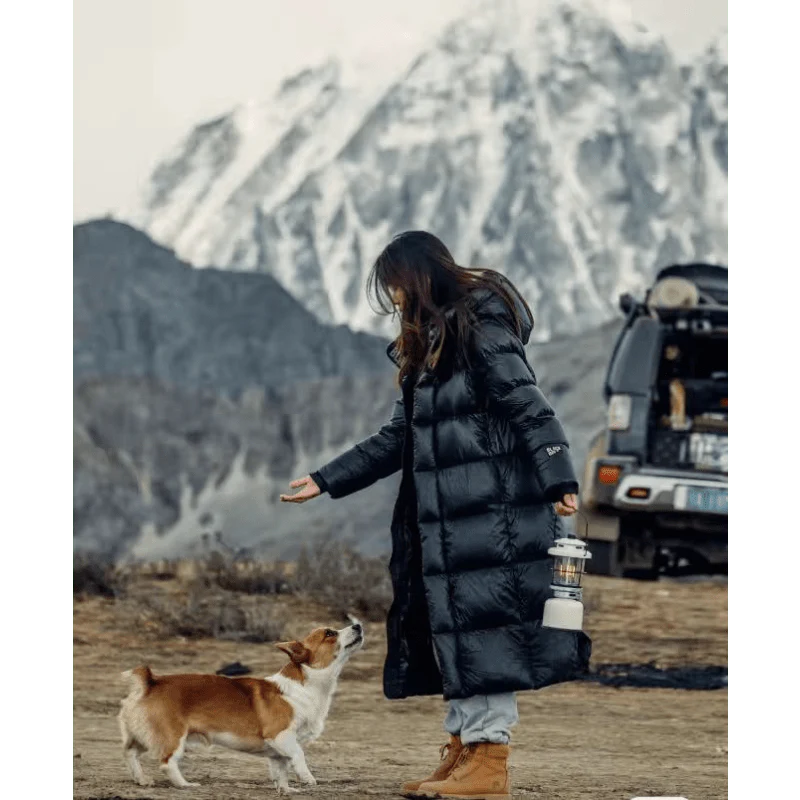 EB | Lange Daunenjacke - Ihr Modischer Begleiter für Herbst und Winter