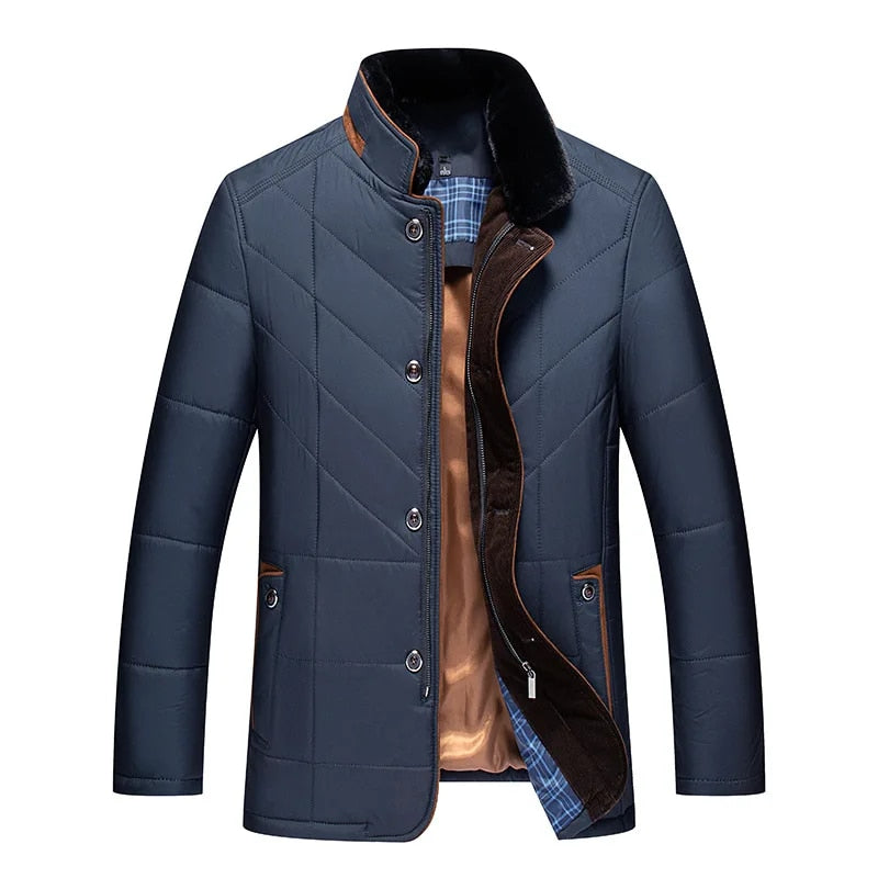 EB | Quilted Jacke Polyester Warm, Elegant