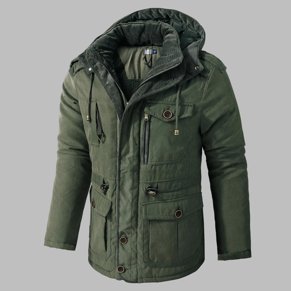 EB | Winterjacke mit Mehreren Taschen für Herren