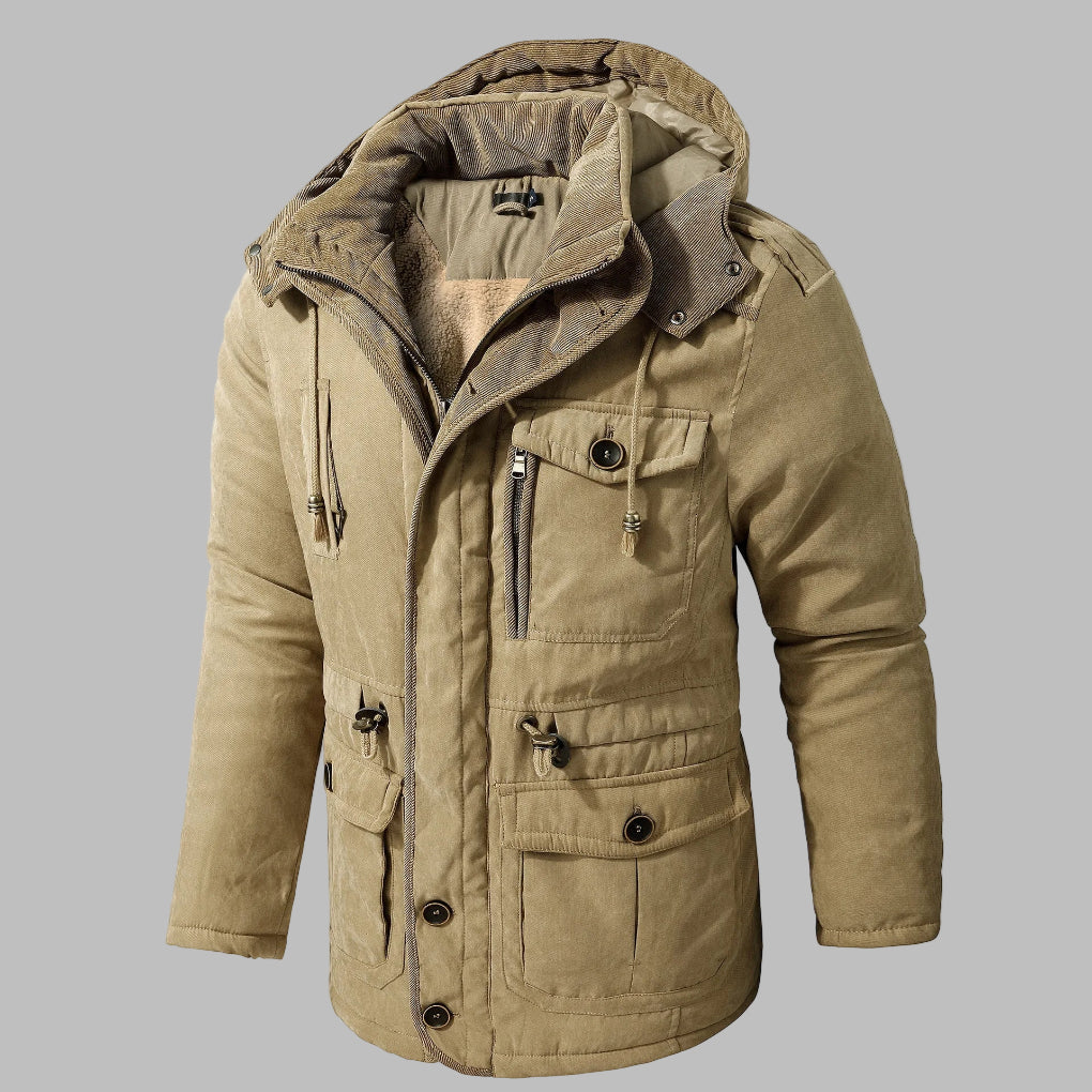 EB | Winterjacke mit Mehreren Taschen für Herren