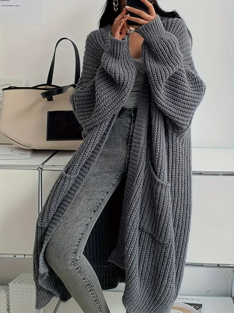 EB | Zeitloser Komfort Offener Pullover