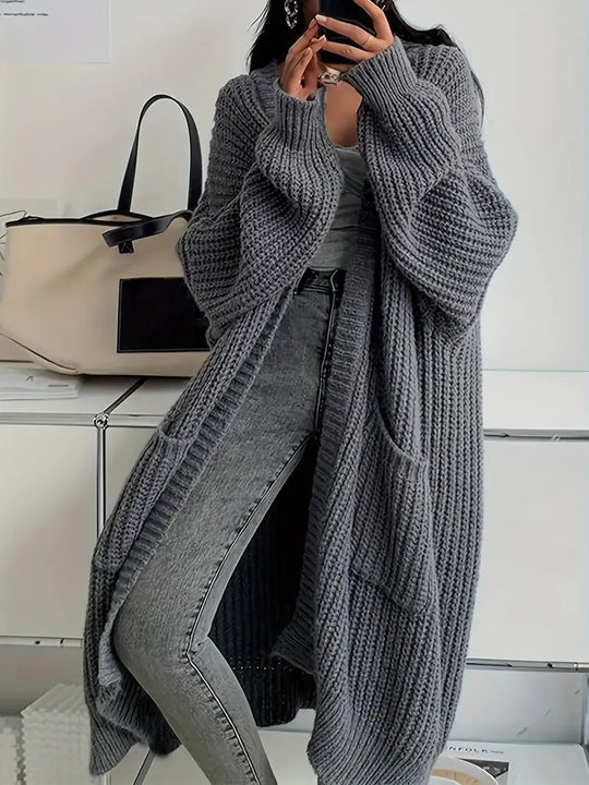 EB | Zeitloser Komfort Offener Pullover