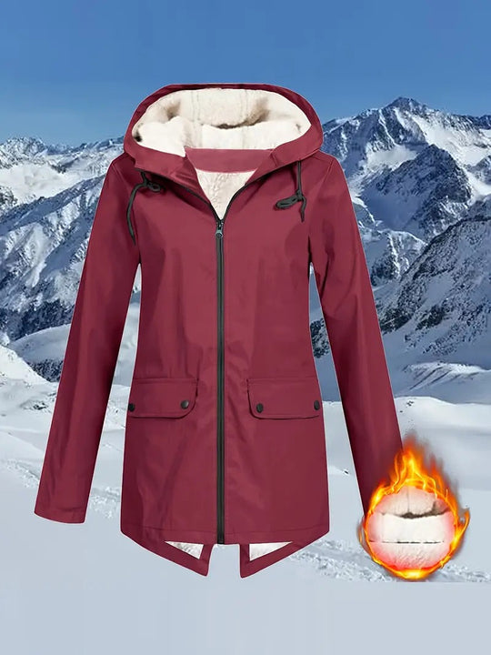 EB | Wasserdichte Jacke mit Kordelzug