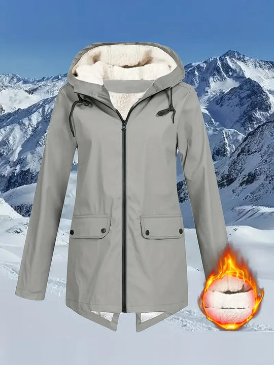 EB | Wasserdichte Jacke mit Kordelzug