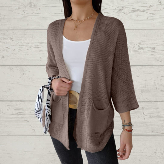 EB | Lässige Strickjacke mit Stylischen Taschen