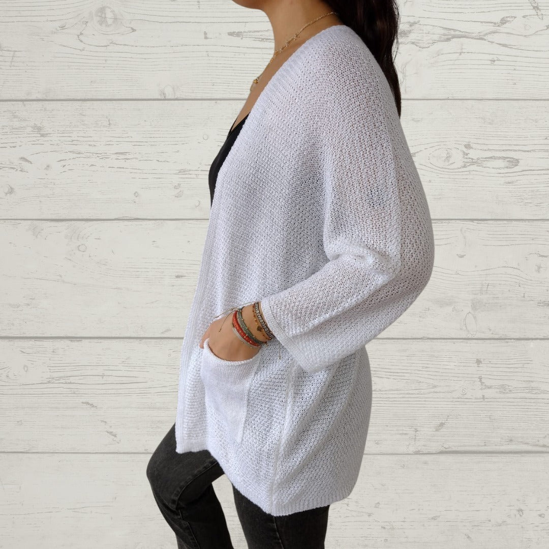 EB | Lässige Strickjacke mit Stylischen Taschen