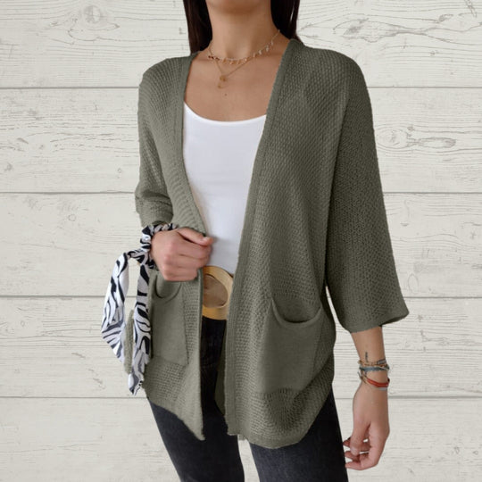 EB | Lässige Strickjacke mit Stylischen Taschen