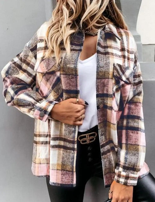 EB | Jacke mit Knopfleiste für Damen