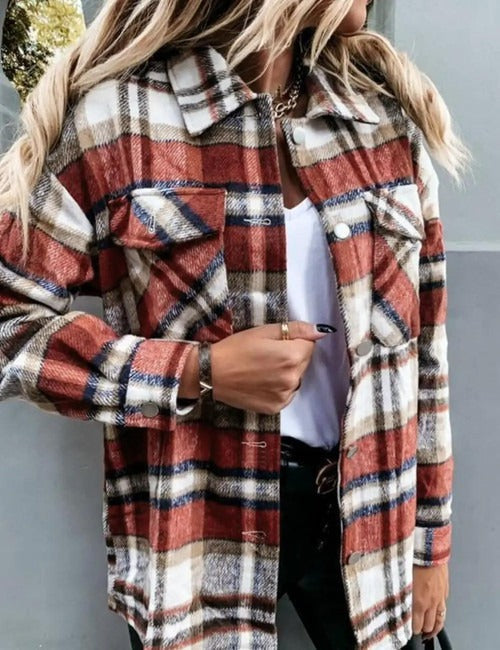 EB | Jacke mit Knopfleiste für Damen