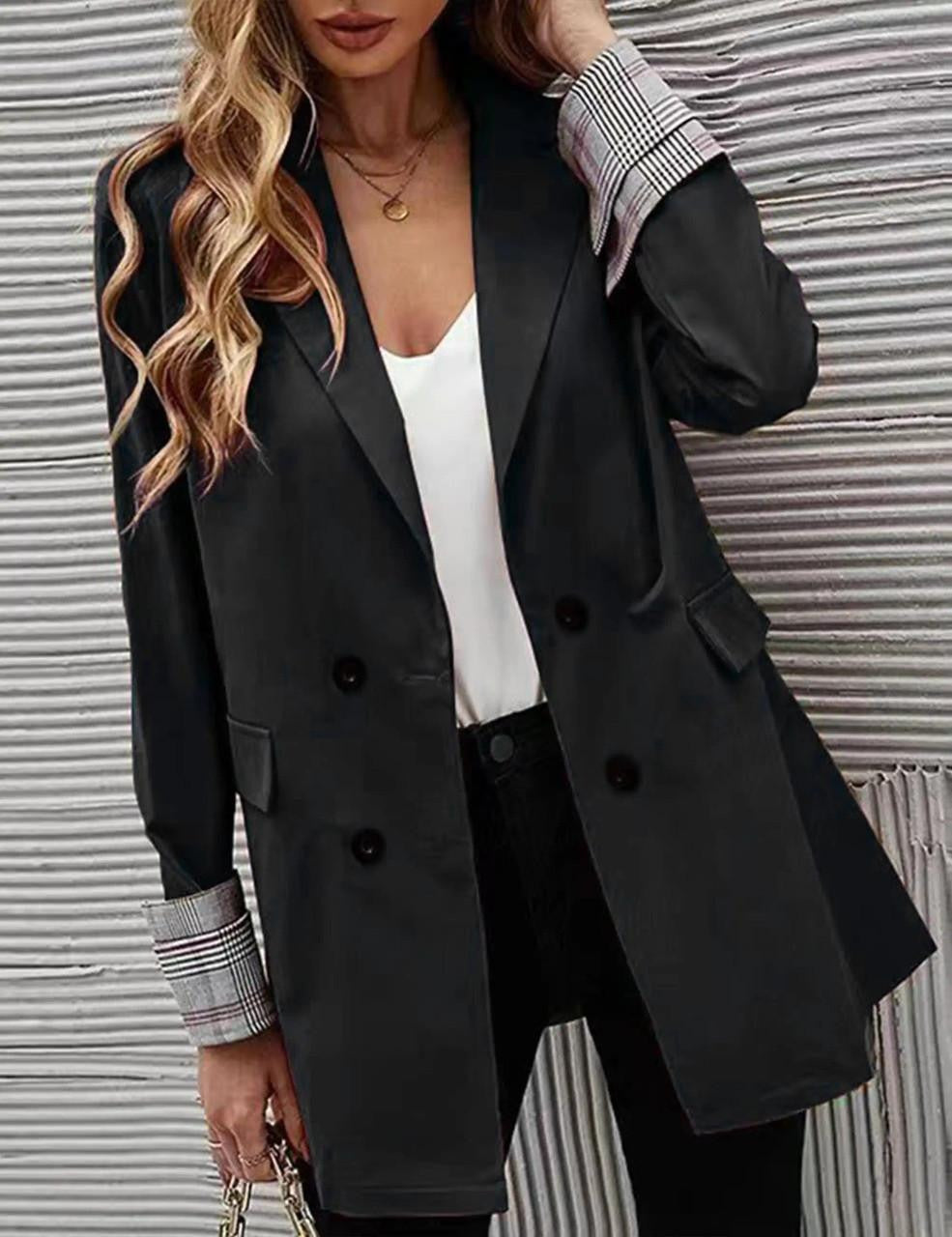 EB | Blazerjacke mit Manschetten für Damen