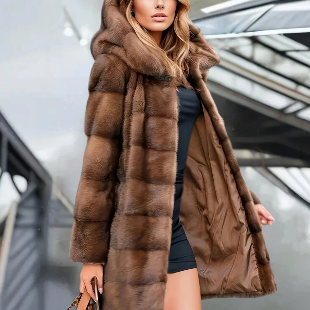 EB | Trenchcoat Kunstpelz