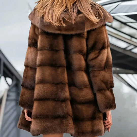 EB | Trenchcoat Kunstpelz
