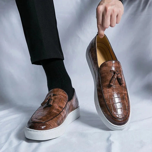 Klassische Loafer-Schuhe EB