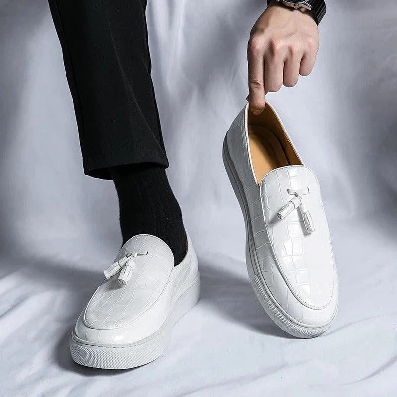 Klassische Loafer-Schuhe EB