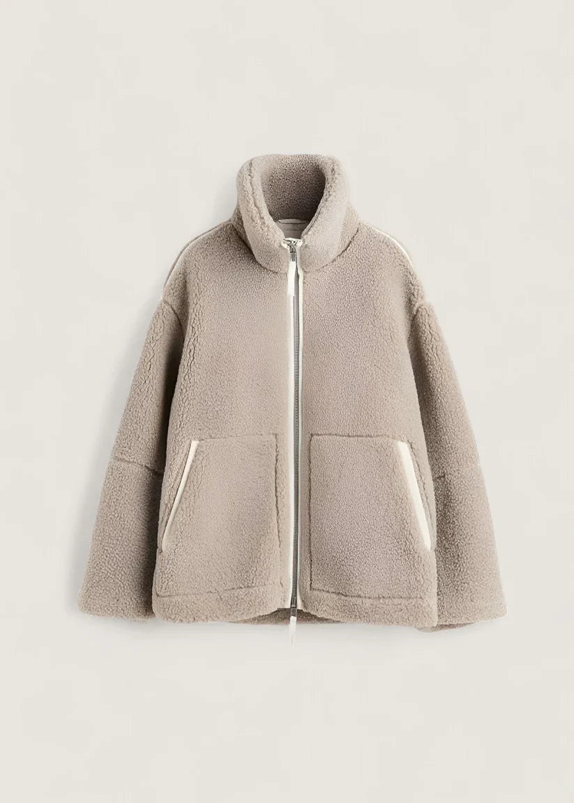 EB | Fleecejacke Creme