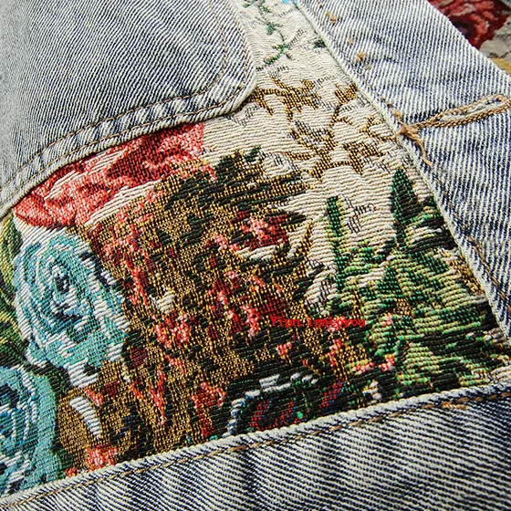 EB | Floral Jeansjacke für Damen Juli