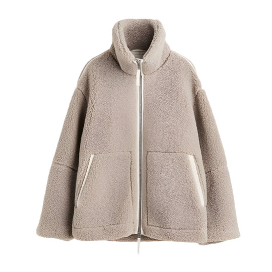 EB | Warme Teddy Fleece Damenjacke