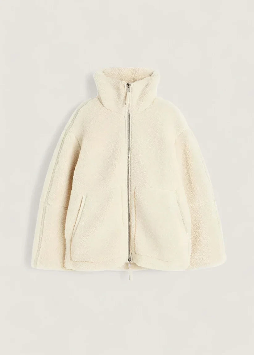 EB | Fleecejacke Creme