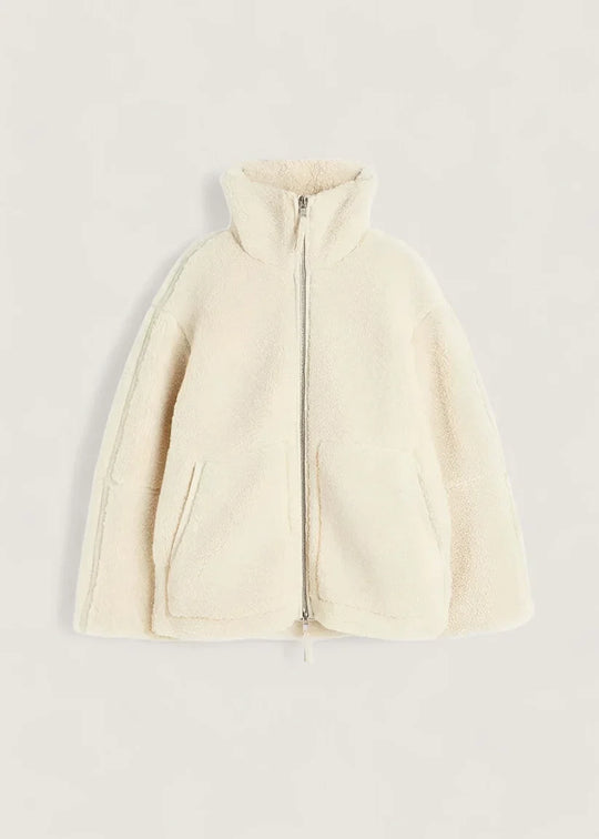 EB | Fleecejacke Creme