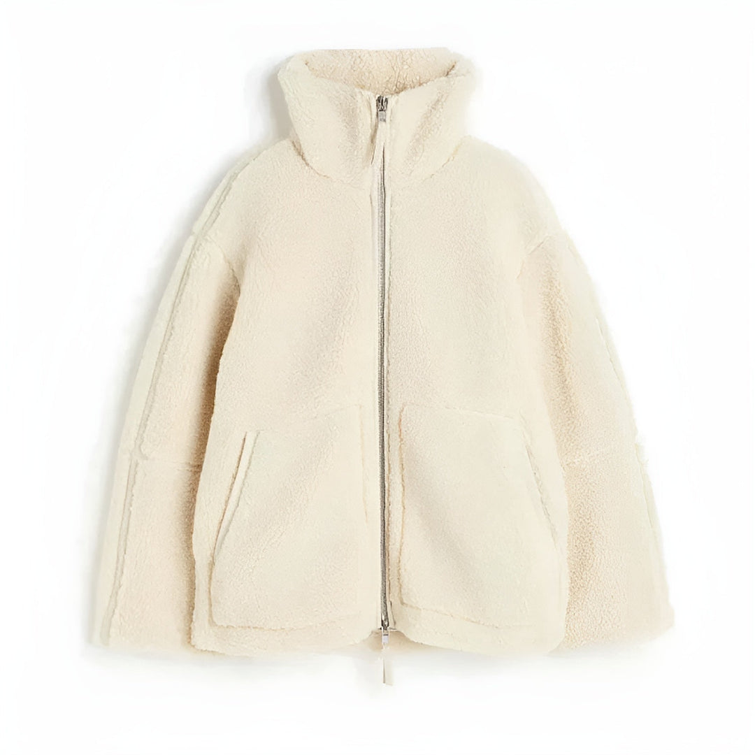 EB | Gemütliche Teddy Zip Up Jacke