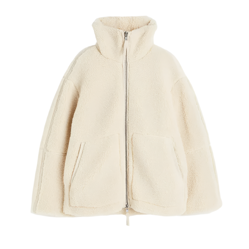 EB | Warme Teddy Fleece Damenjacke