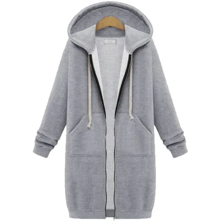 EB | Lange Kapuzenjacke