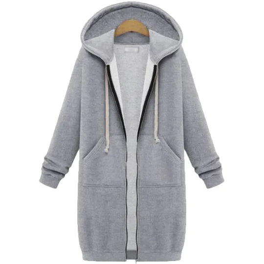 EB | Lange Kapuzenjacke