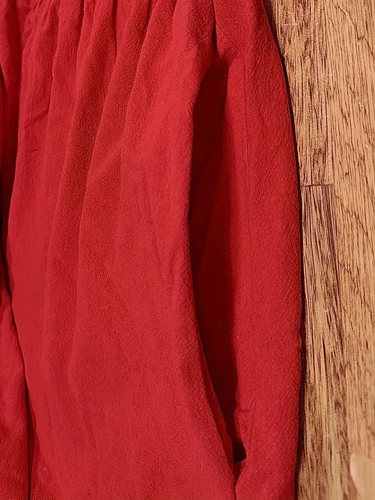 EB | Raffinierte Leinen Sommerkleid mit Praktischen Taschen
