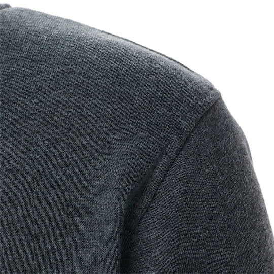 EB | Klassisches Sweatshirt mit Reißverschluss Baumwollmischung Komfort und Stil