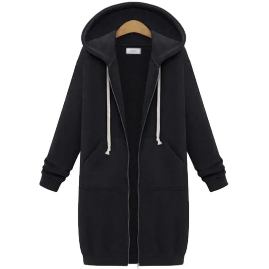 EB | Lange Kapuzenjacke