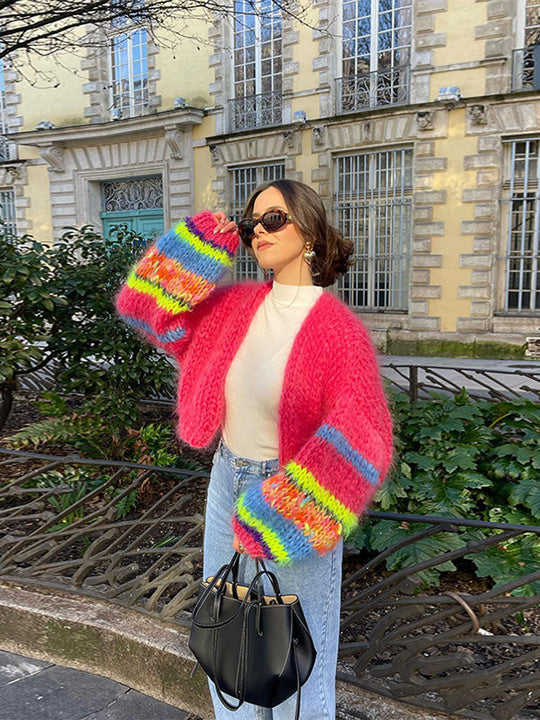 EB | Strickjacke Farbenfroh & Fröhlich
