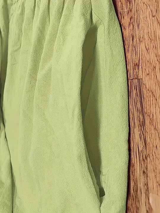 EB | Raffinierte Leinen Sommerkleid mit Praktischen Taschen