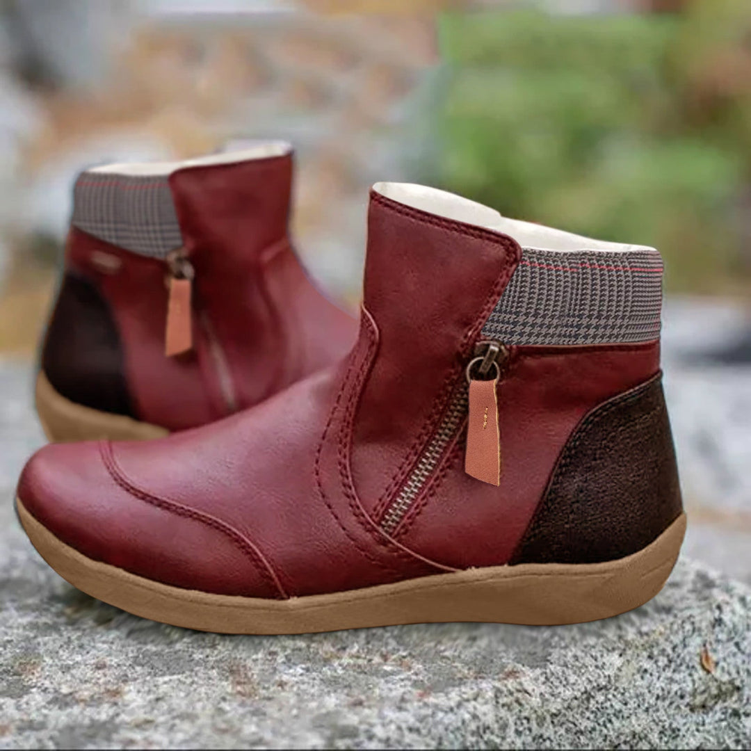 EB | Bequeme Orthopädische Lederstiefel