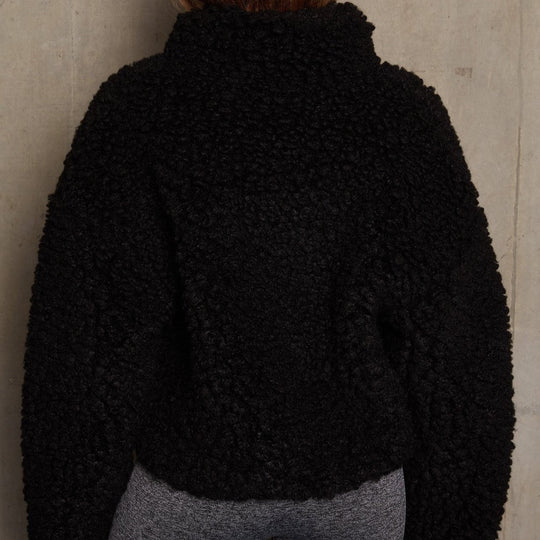 EB | Warmer Plüsch Kurzmantel