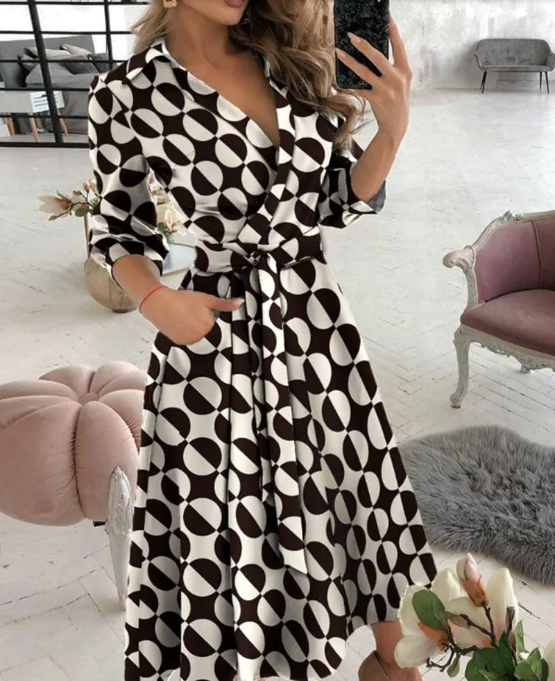 EB | Midi Kleid Elegantes Design Formelle & Abendmode