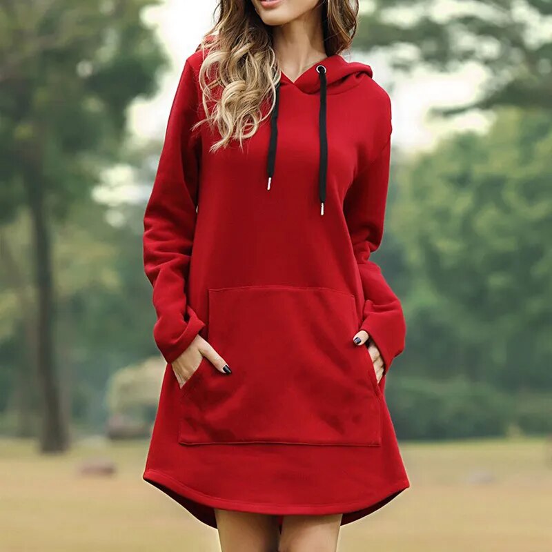 EB | Gemütliches Hoodie-Kleid für Damen