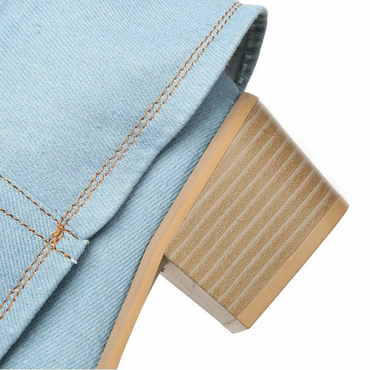 EB | Denim Cowboystiefel Lässig