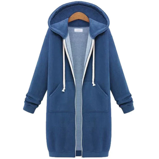 EB | Lange Kapuzenjacke