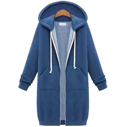 EB | Lange Kapuzenjacke