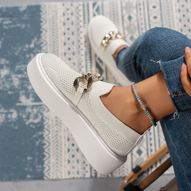 Schuhe aus Metallkette EB