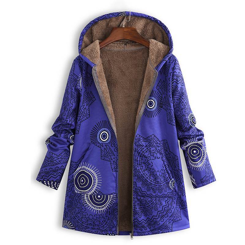 EB | Gemusterte Jacke Im Vintage-Stil