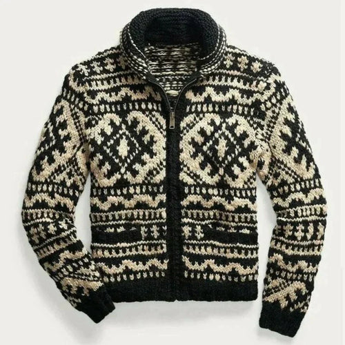 EB | Wärmer und Bequemer Vintage Strickpullover für Männer