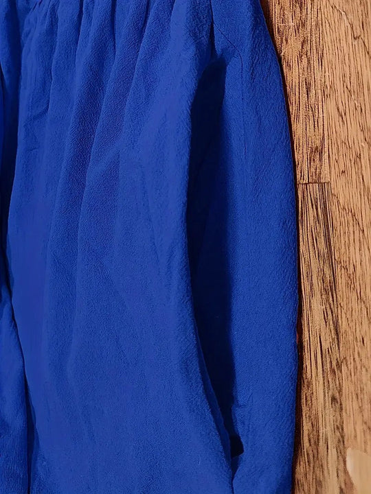 EB | Raffinierte Leinen Sommerkleid mit Praktischen Taschen