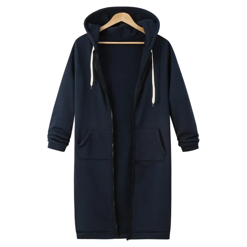 EB | Lange Kapuzenjacke