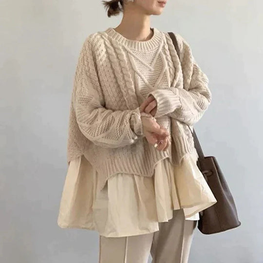 EB | Rundhals Pullover für Damenmode