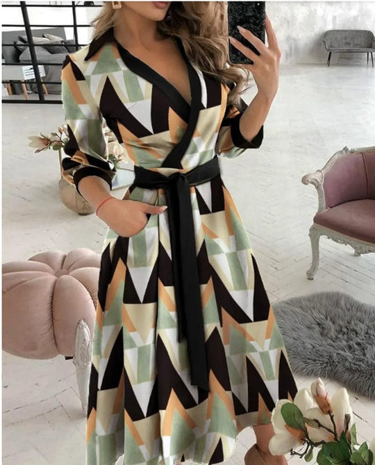 EB | Midi Kleid Elegantes Design Formelle & Abendmode