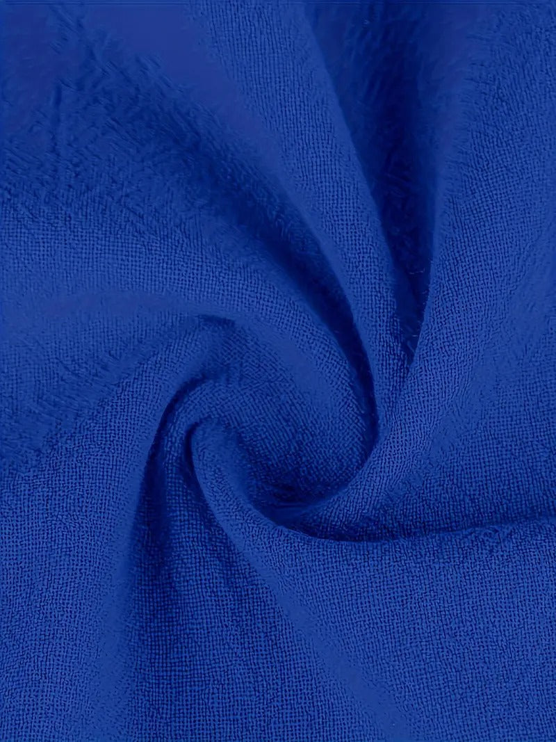EB | Raffinierte Leinen Sommerkleid mit Praktischen Taschen